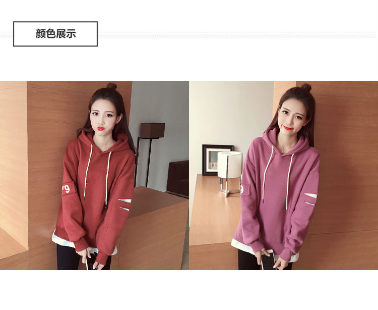 Sweatshirt femme JOGILVY en Coton - Ref 3215184 Image 9