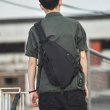 Нагрудная сумка, мужская универсальная сумка на одно плечо, модный трендовый рюкзак, в корейском стиле