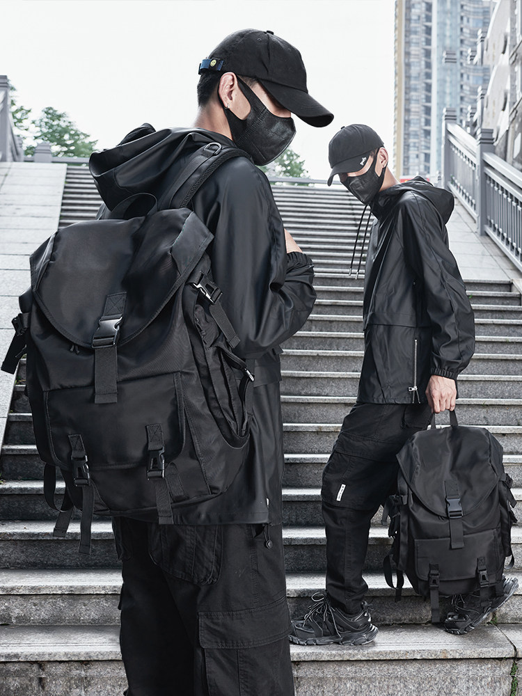 College Student Backpack, Men's Backpack, Large Capacity Commuter Computer Backpack, Outdoor Hiking Travel Bag, Trendy Brand for High School Students