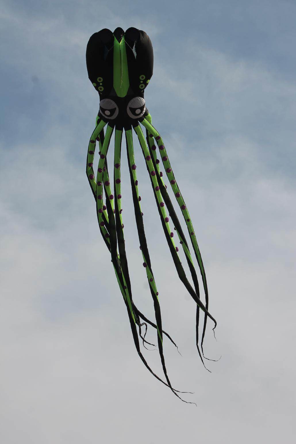 Horse Old Four 2019 New Pint Horse Old Four Octopus 18 m Octopus Triptyline Bicolor Drum Point Suction Cup Umbrella Cloth