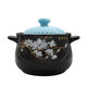 Healthy casserole stew pot household ceramic porridge small casserole soup pot high temperature resistant gas open flame clay pot rice pot