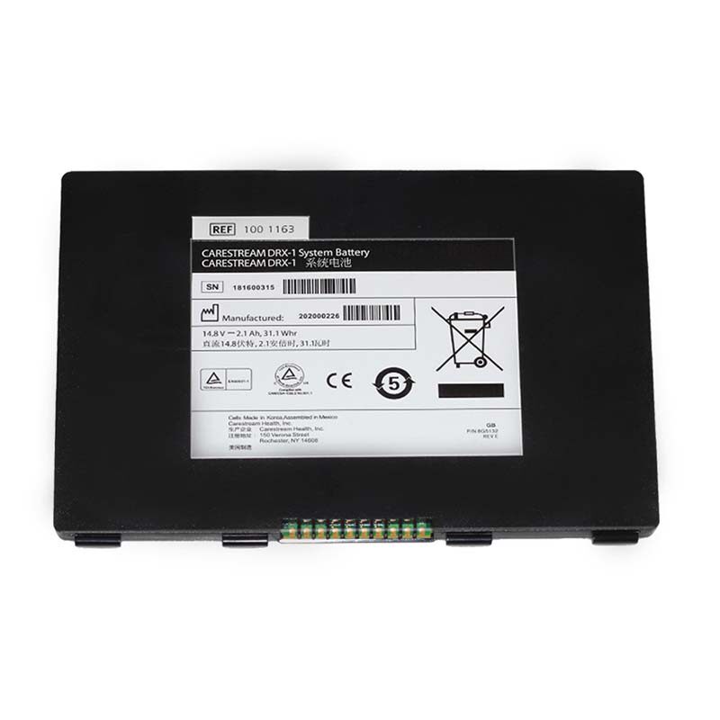 原装 锐柯 1001163 Carestream DRX-1 放射成像系统电池 14.8V