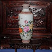 Jingdezhen ceramic pastel old artist boutique hand-painted vase export Chuanghui period collection ornaments old factory porcelain