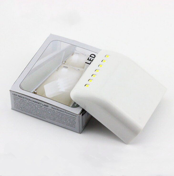 LED Inductive Light Human Body Induction Small Night Light Aisle Wardrobe Cabinet Light Smart Home Little Nightlight-Taobao