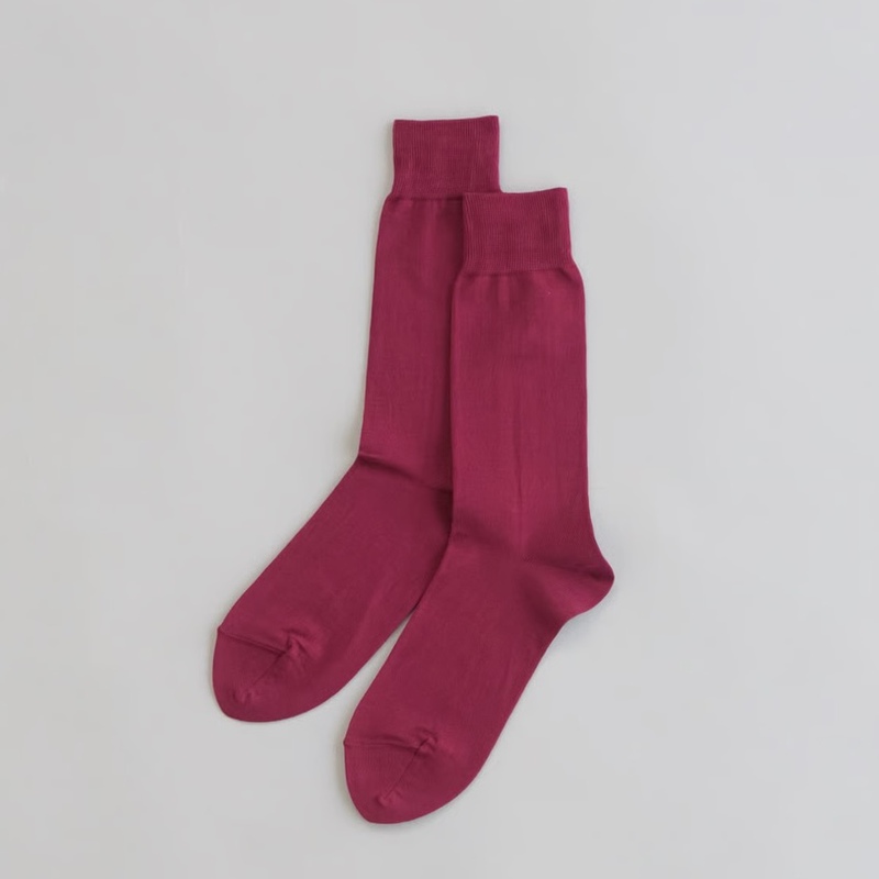 In-Stock in China: Japanese Kimura Egyptian Cotton Socks, Simple and Easy-To-Wear Socks