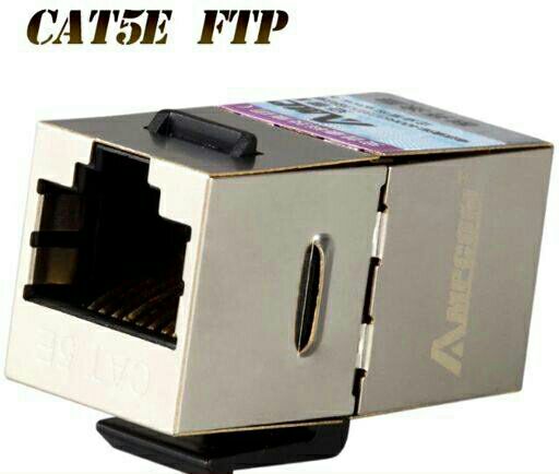 Ampcom AMPCOM ultra-five-type Internet through module shielded RJ45 crystal head mesh route docking connector