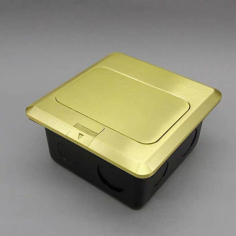 Five - six types of network interface plug two - bit gigabit bullet - up whole copper waterproof belt floor plug