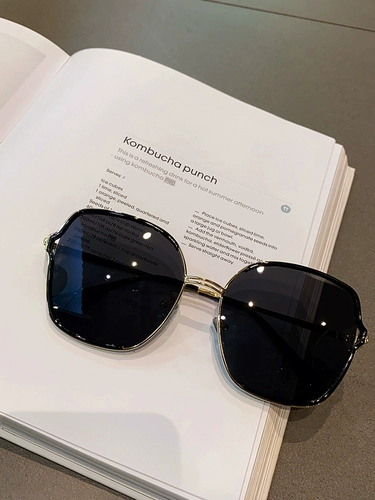 Cula Kinel Модные солнцезащитные очки, в корейском стиле, защита от ультрафиолета