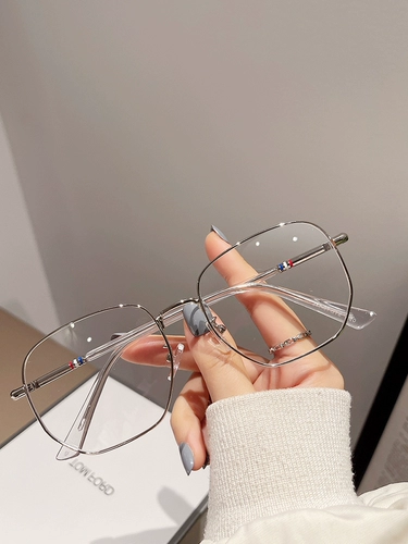 Cula Kinel Golden Simpan Border Border Anti -Blue Lightses Male Su Yan Chao Многосторонние очки миопий