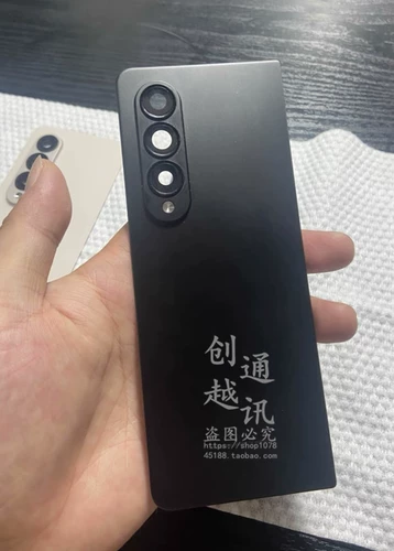 Подходит для Samsung Fold3 F9260 Оригинальная разборная стеклянная задняя крышка Fold4 Оригинальная крышка аккумулятора W22 Задний корпус 23