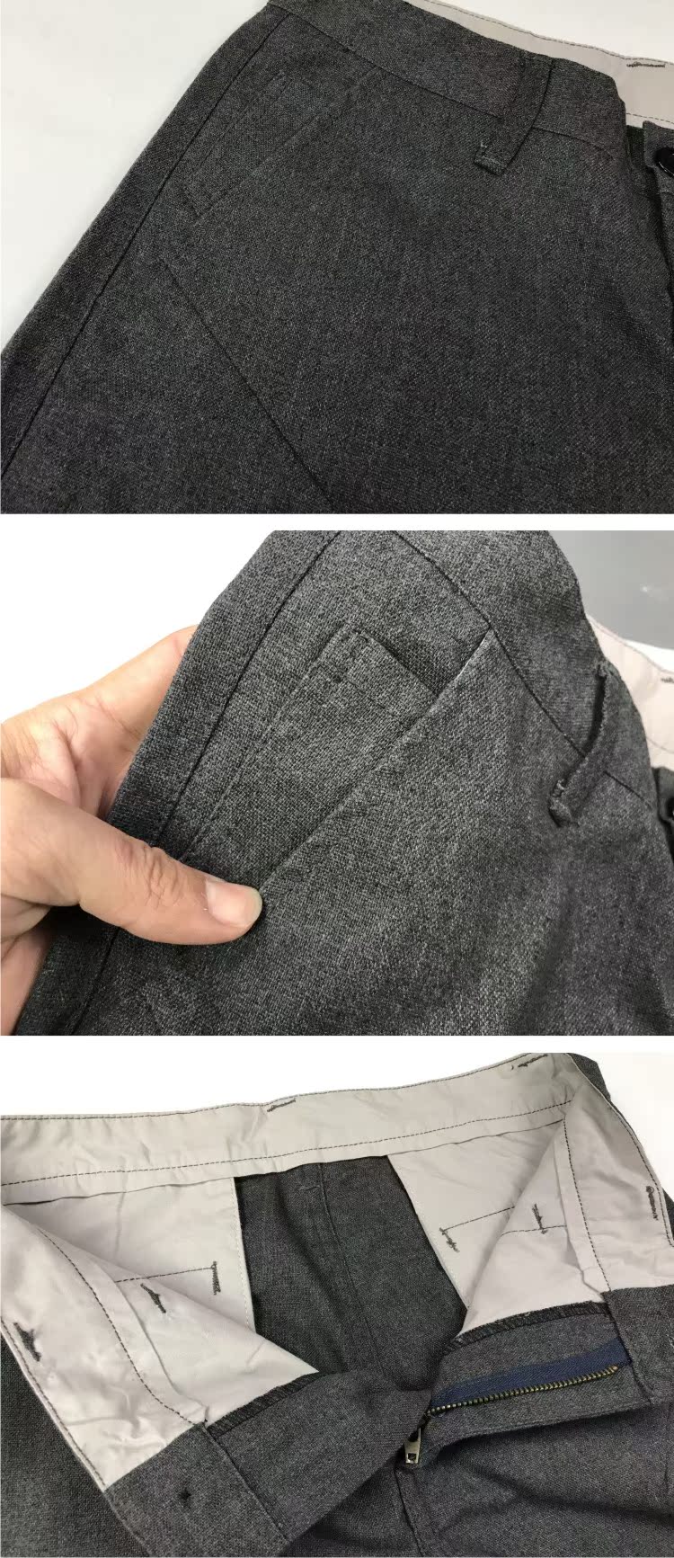Chất liệu cotton dày chất liệu vải mịn dành cho nam quần kaki nam đẹp
