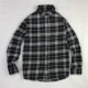 Áo kẻ sọc cotton kẻ sọc kết cấu dày áo flannel sơ mi thoải mái thoải mái XL quần áo nam