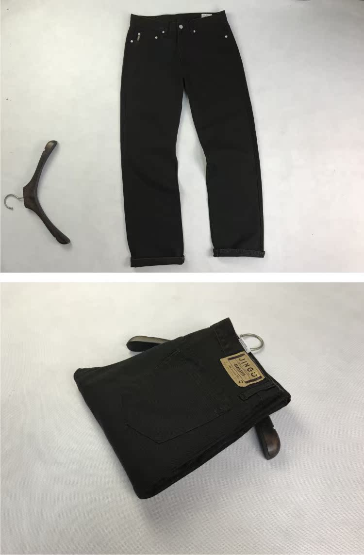 Quần áo bảo hộ lao động thẳng quần thoải mái cotton giặt twill dày châu Âu và Hoa Kỳ đơn giản nam lỏng quần XL nam đồ nam