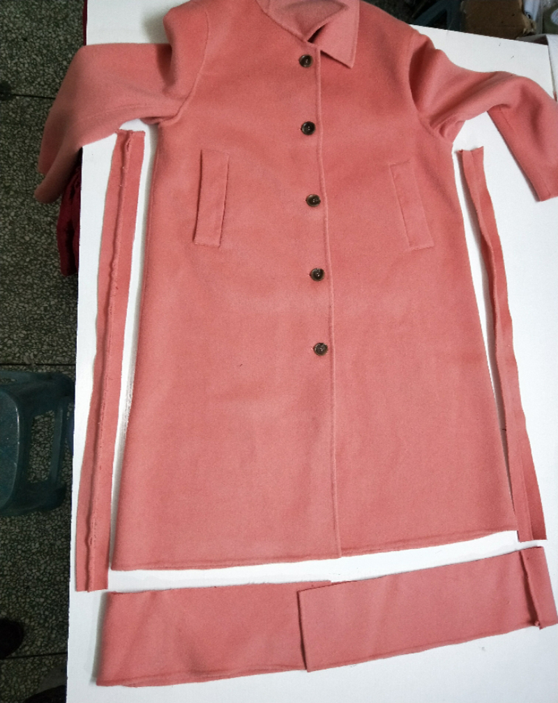 Seiko transformation double-sided ni suit professional same city modified clothes tailor shop to change small size repair woolen coat