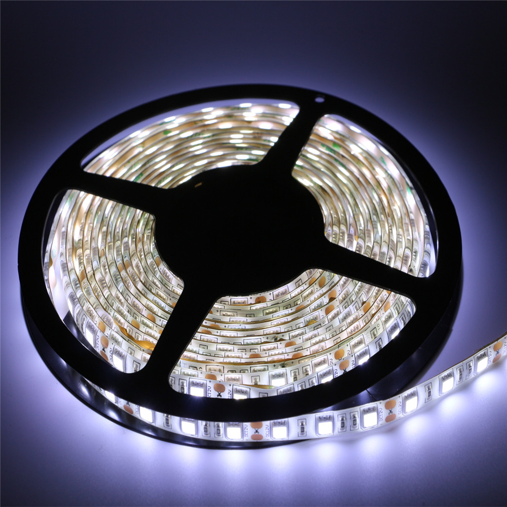 5050 SMD DC DC12V bare board waterproof 10000K cool white highlight flexible light strip light box luminous characters