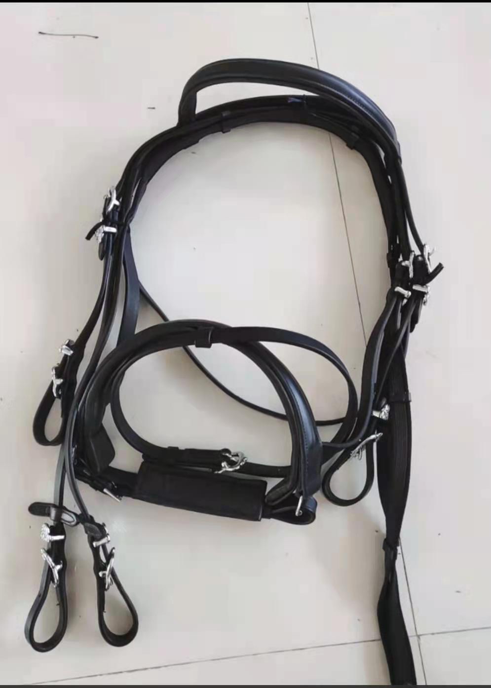 Equestrian Items Horses Equipped Horseback Riding Water Le Reins Rope Pure Bull Leather Riding Horse Cage Head Saddle Accessories Equestrian Sport