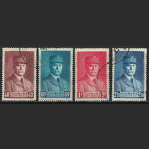 Frances 1941 Marshal Pétain sold 4 copies (different stamp positions)