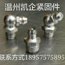  National standard 304 stainless steel straight head 45 90 degree grease gun nozzle oil nozzle Curved gun nozzle nozzle gun head M6-10