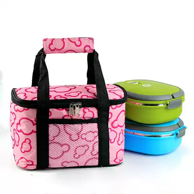 Square small waterproof fresh-keeping bag Bento bag thick insulation bag insulation bag lunch bag