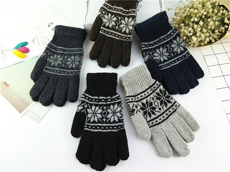 Gants pour homme en Laine Cachemire - Ref 2781647 Image 19
