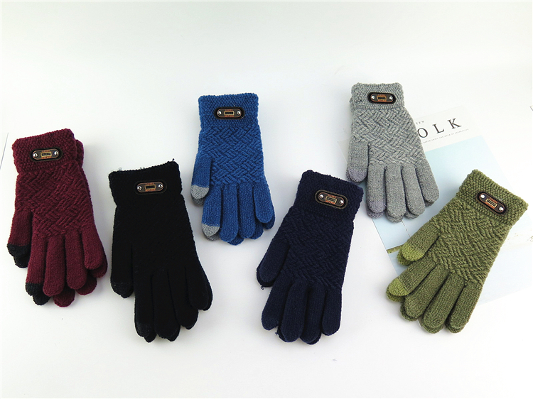 Gants pour homme en de laine - Ref 2781634 Image 9