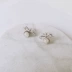 Em bé tóc vòng cổ stud bông tai lưu niệm bộ 925 sterling bạc em bé mặt dây chuyền tóc từ làm tự làm gói vật liệu - Quà lưu niệm cho bé / Sản phẩm cá nhân Quà lưu niệm cho bé / Sản phẩm cá nhân