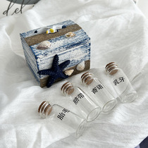 Baby fetal hair souvenir production fetal hair collection box deciduous teeth navel preservation baby gift umbilical cord storage bottle