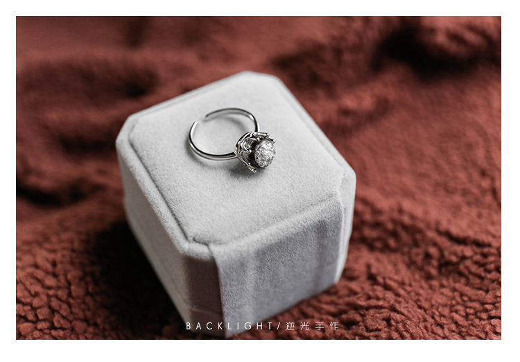 Đèn nền / tự làm cho bé tóc bé sơ sinh tóc bé lưu niệm tự làm vương miện sterling bạc nhẫn vật liệu gói - Quà lưu niệm cho bé / Sản phẩm cá nhân quà trung thu cho bé
