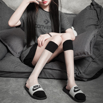 Glass stockings childrens ins tide summer thin translucent calf socks half-tube stockings knee-length Crystal stockings