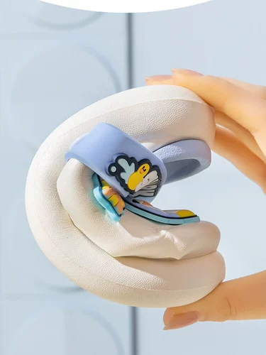 Детские милые мультяшные сандалии, нескользящие пляжные сабо для мальчиков, мягкая подошва