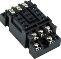 40A power relay socket JQX-38F 838S nylon reinforced integral connector relay base