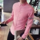 Áo sơ mi nam mùa thu tay dài Hàn Quốc Áo sơ mi trắng mỏng Thanh niên