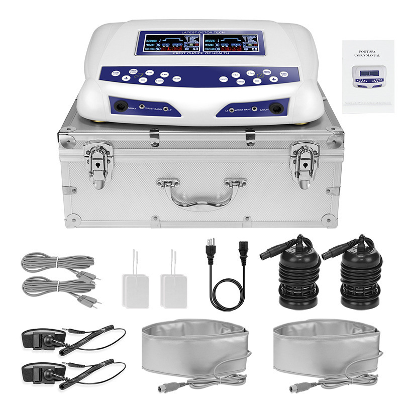 Waist Belt Dual Ionic Detoxification Foot Bath Spa Machine