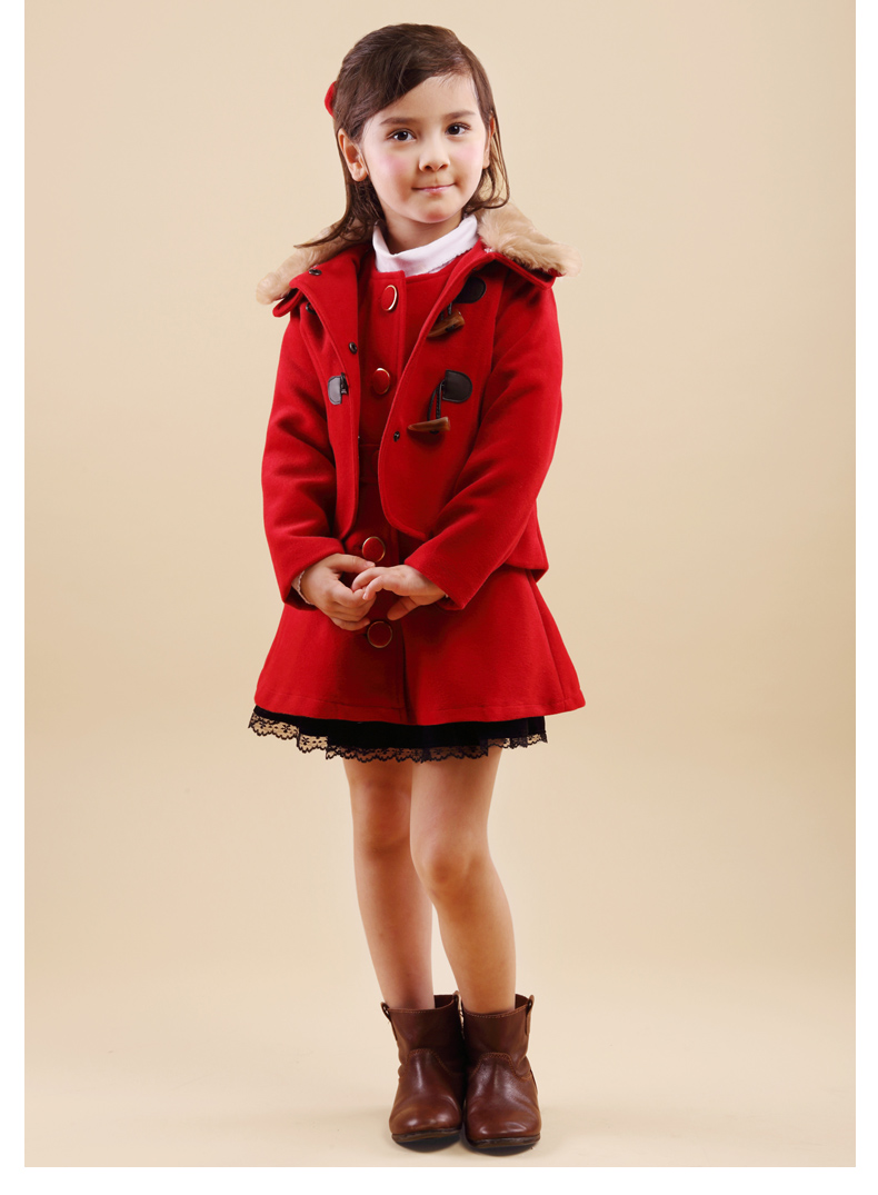 Manteau pour fille en fibre - Ref 2161983 Image 15