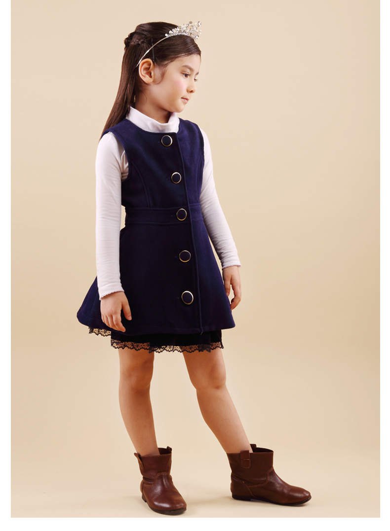 Manteau pour fille en fibre - Ref 2161983 Image 19