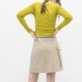 Спортивная юбка, универсальный летний быстросохнущий водоотталкивающий ростомер для велоспорта для спортзала, высокая талия, по фигуре, для бега