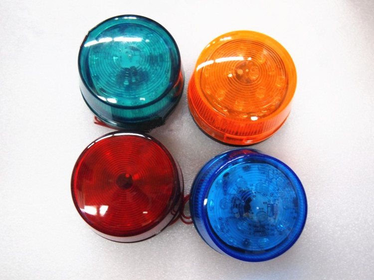  Stroboscopic lamp alarm light signal light warning light LED explosion flashing light failure light DC24V red blue green yellow