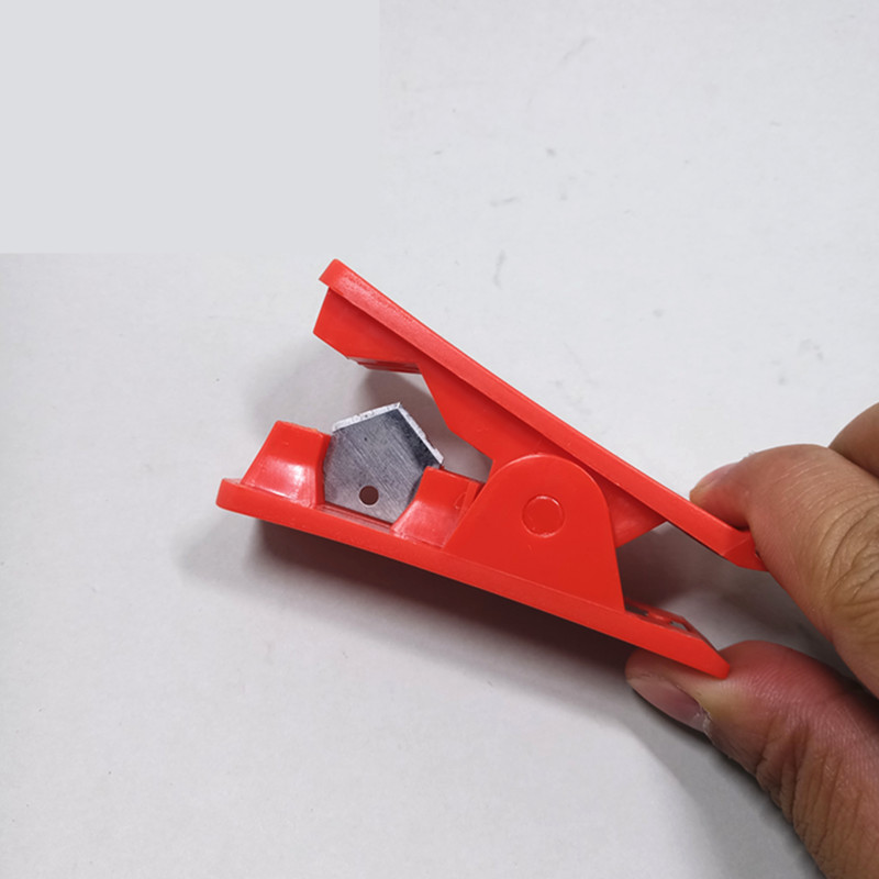 Windpipe scissor PU PE air pressure hose cut pipe cutting pipe cutter pneumatic card knife tracheotomy pipe clamp