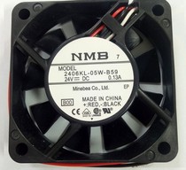 Original NMB-MAT 2406KL-05W-B59 24V 0 13A 6cm CNC machine tool cooling fan