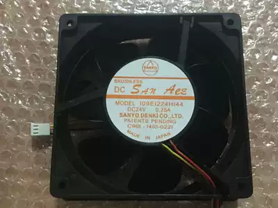 Original Japan Sanyo SAN ACE 109 E1224H144 12038 24V 0 25A main case fan