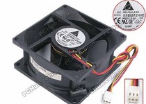 12V 12V 0 62A EFB0812HHE 8038 8cm cm Chassis Power Fan 80 * 80 * 38MM