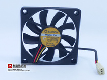 Original fit SUNON build quasi KDE1207PFV3-A 12V 0 7010 7010 7CM 7CM mute heat dissipation fan