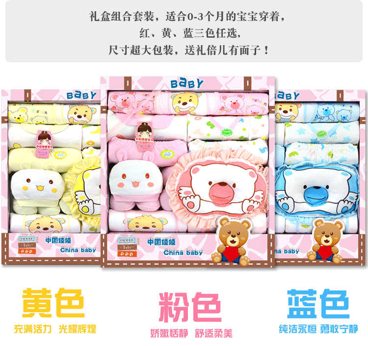 Coffret cadeau pour nouveau-né - Vêtements + Fournitures - Ref 1954081 Image 9