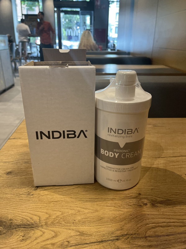Indiba Imported from Spain, Special Conductive Gel/Conductive Cream/1000Ml (Body-Activ)