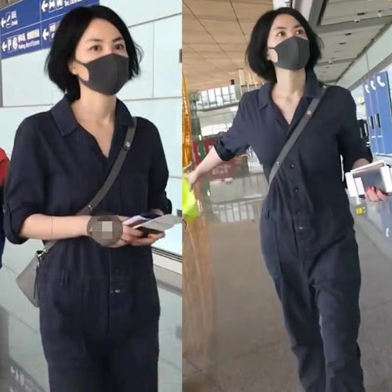 Faye Wong Style Jumpsuit for Women, Elegant 2026 New Spring, Autumn, and Summer Fashion Jumpsuit Overalls Suit