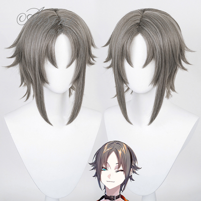 taobao agent Esnie virtual anchor Vtuber Rainbow Society new member mysta cos wig silicone simulation scalp