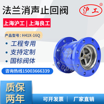 Shanghai Shanghaiwork Liangworkers H41X-16Q Swirl Check Valve Flange Fire Water Backstop Valve Seiko 50