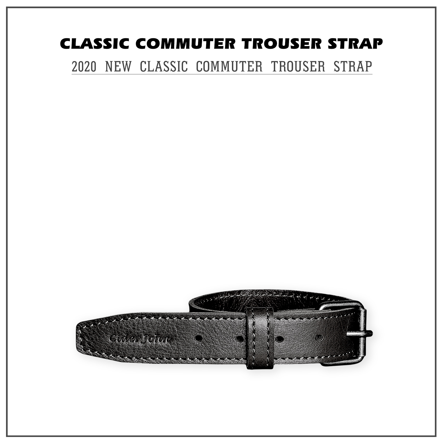 Spot Ciderjohn Handmade Leather drawstring Pants with leggings with Vintage steel pipe bike road Bike