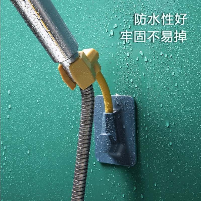 Fixed frame base shower head suction cup shower head suction cup shower stand shower head bathroom shower accessories free of punching