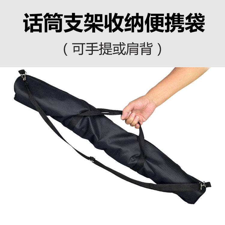 Bracket zipper nylon storage bag Portable bag can be carried by hand or shoulder